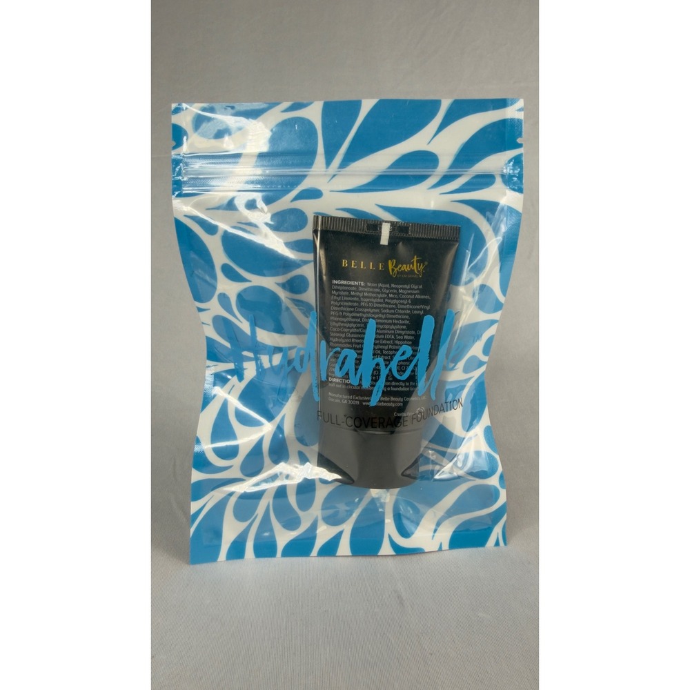 Belle Beauty by Kim Gravel Hydrabella Full Coverage Foundation Rich 1 fl oz NEW